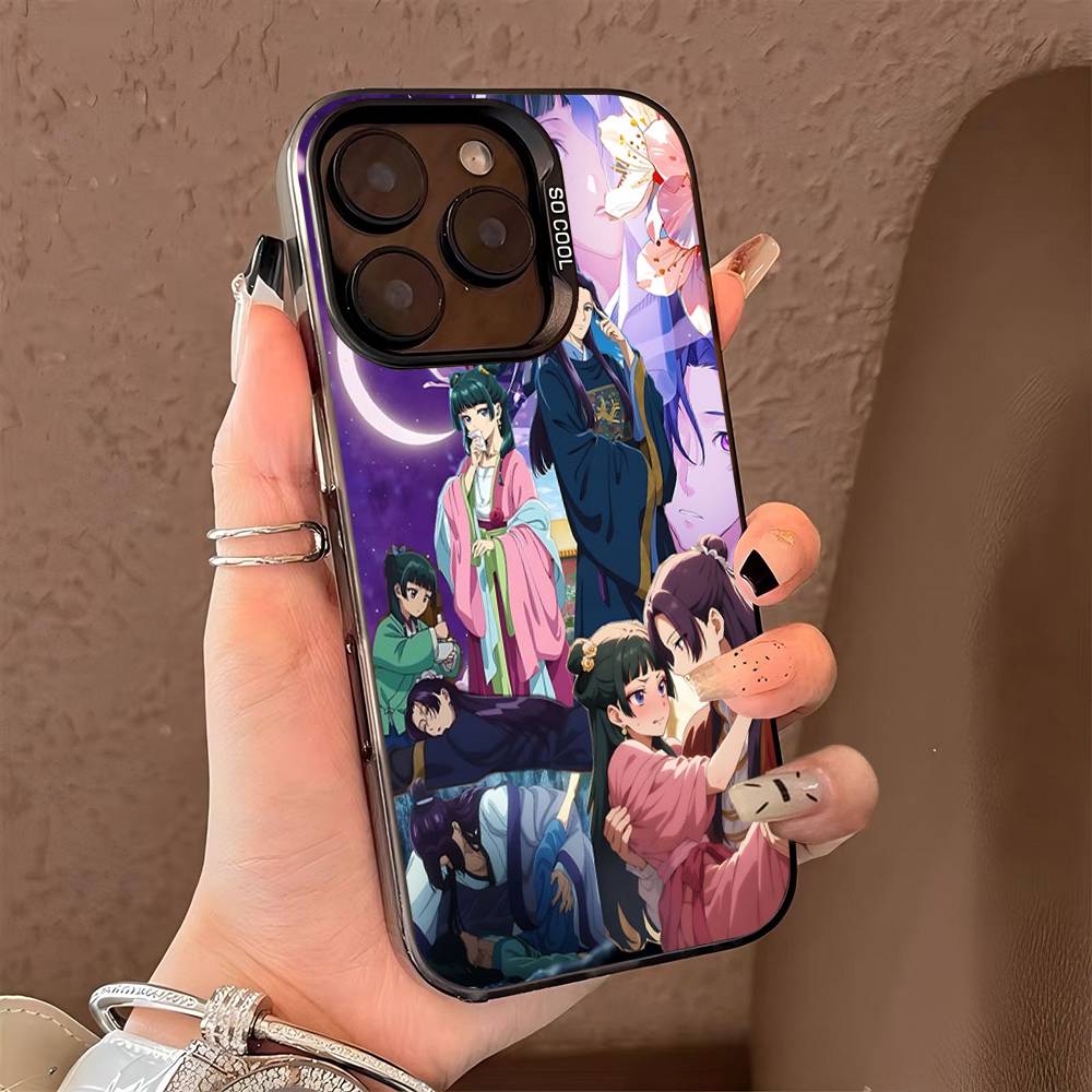 

Anime The Apothecary Diaries Phone Case For IPhone 17 16 15 14 11 12 13 Pro Max Pro Plus Colored Silver Cover iPhone 17