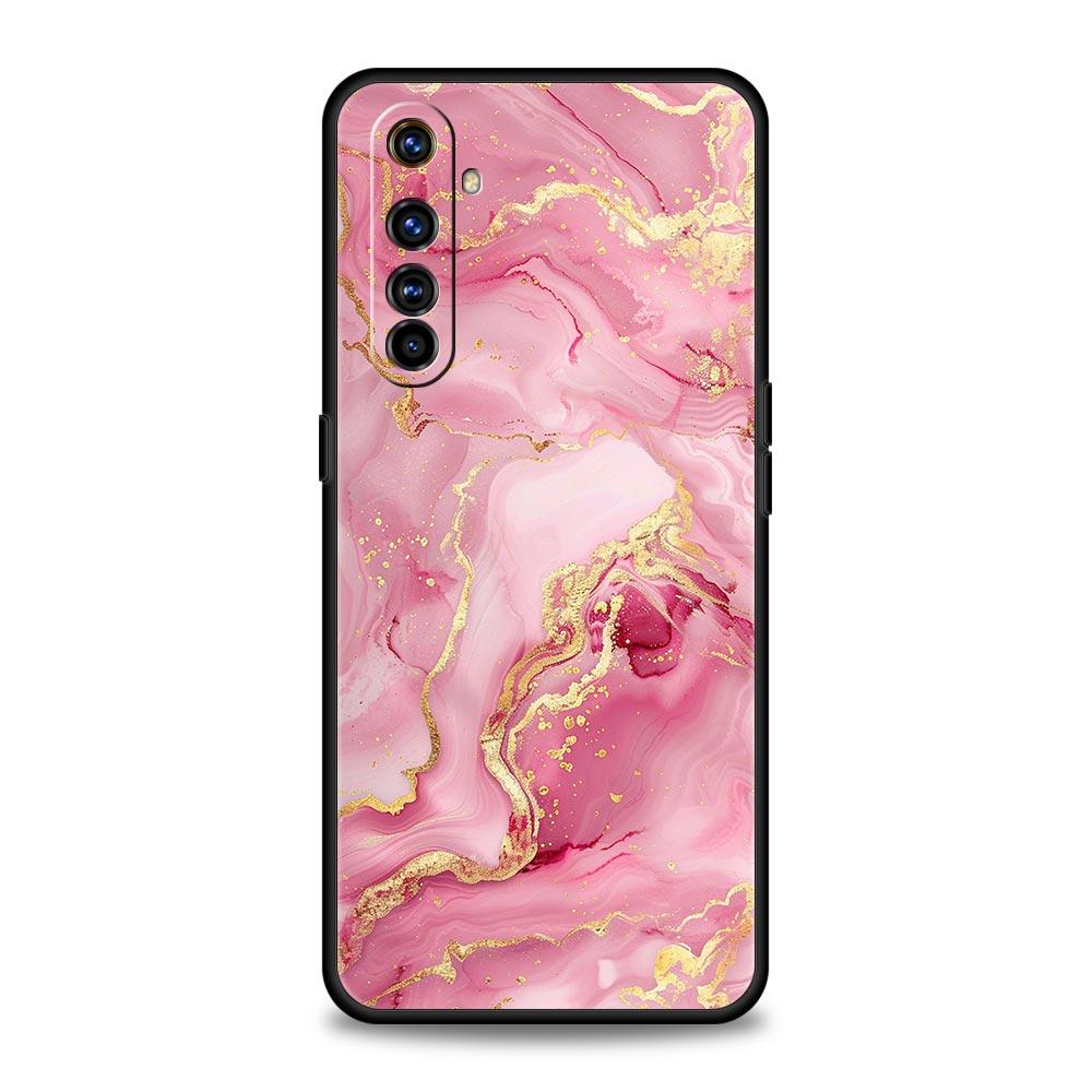 Watercolor Marble Phone Case For Realme 12 11 10 4G 9 8 5G 7 6 GT5 GT3 GT2 Pro Plus C21 C11 C25 C35 GT Neo 2 3 3T 5 Cover