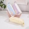 Large Capacity Pencil Case Canvas Stationery Storage Bag Cute Pen Pouch