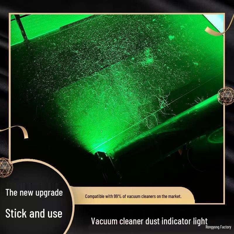 Universal Dust-Revealing Green Light for Dyson Wireless Vacuum Cleaners