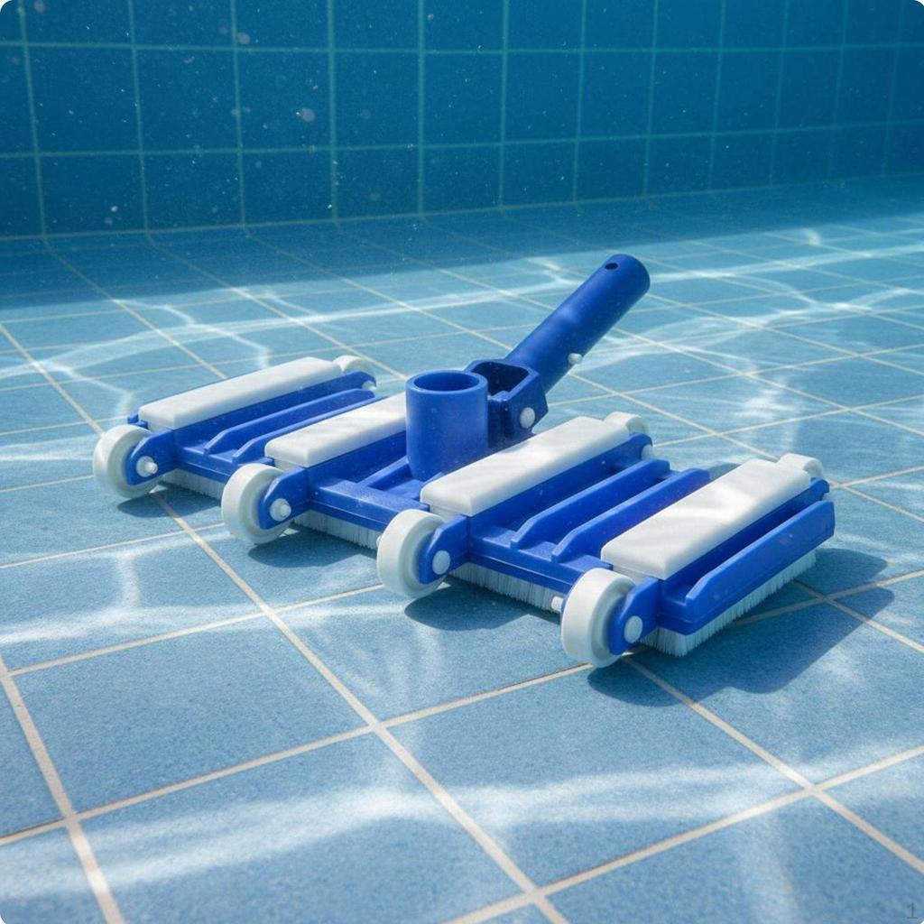 Duty Pool Vacuum Head Accessories Easy Installation with Side Brush