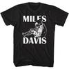 Koszulka męska Miles Davis Festiwal Muzyczny Amerykański Trębacz Jazz Czarna Bawełna Koszulka Unisex