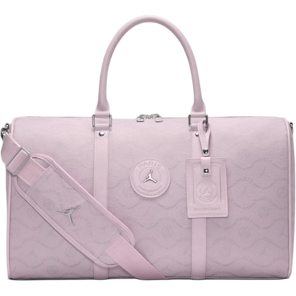 Jordan Paris Saint-Germain 25L Embossed Letter Logo Travel Bag Unisex Travel Bag Pink IQ3208-627 Pink