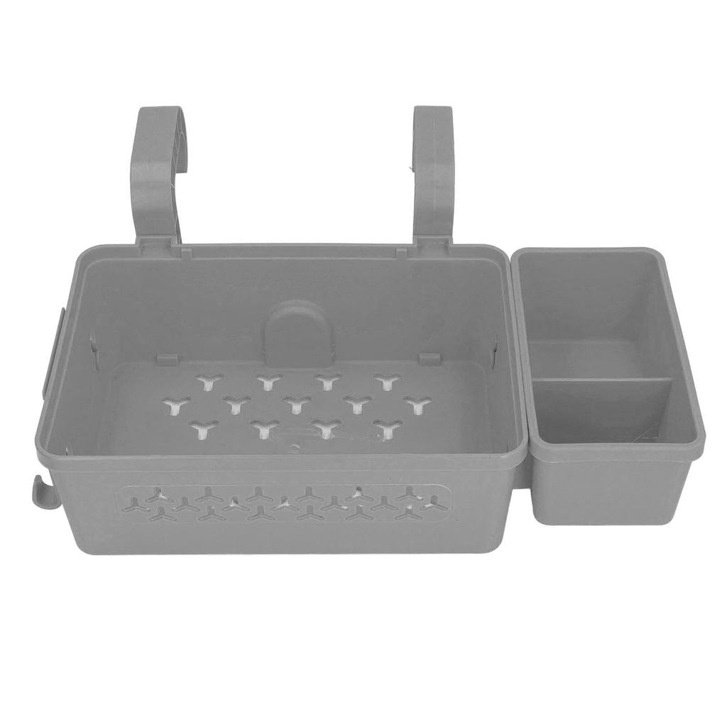 Poolside Storage Basket Thickened Swimming Pool Hanging Basket with Cup Holder for 2.3in Or Less Top