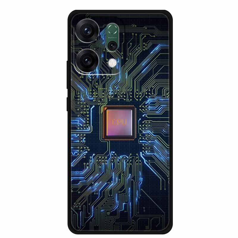 Für Oppo Reno 14 Pro Hülle Cartoon Muster Weiches Silikon TPU Hüllen Für Oppo Reno14 Pro Handyhüllen Neues Reno 14Pro CPH2739 Fundas