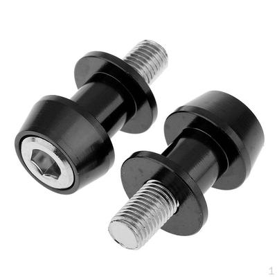 2x Motorcycle CNC Swing Upper Arm Spool Sliders Stand Bobbins 10mm for 250 ER6 Z