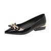 Women Shoes Fashion Pumps Patent Leather Bowknot High Heel Shoes OL Fashion Dress Shoes