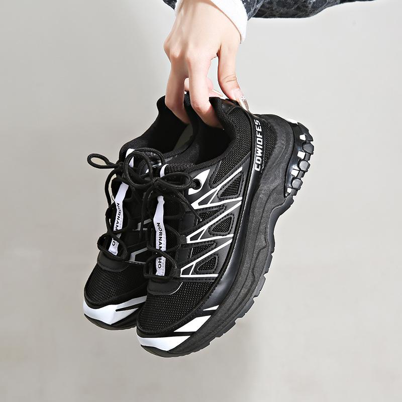 ins Korean version of the new dad shoes women's 2025 autumn student sports running shoes casual thick-soled heightening shoes BR8610