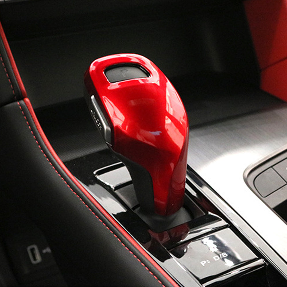 

Декоративная крышка головки ручки переключения передач автомобиля, наклейки на отделку ручки переключения передач для MG 6 MG5 MG6 HS ZS, аксессуары для интерьера