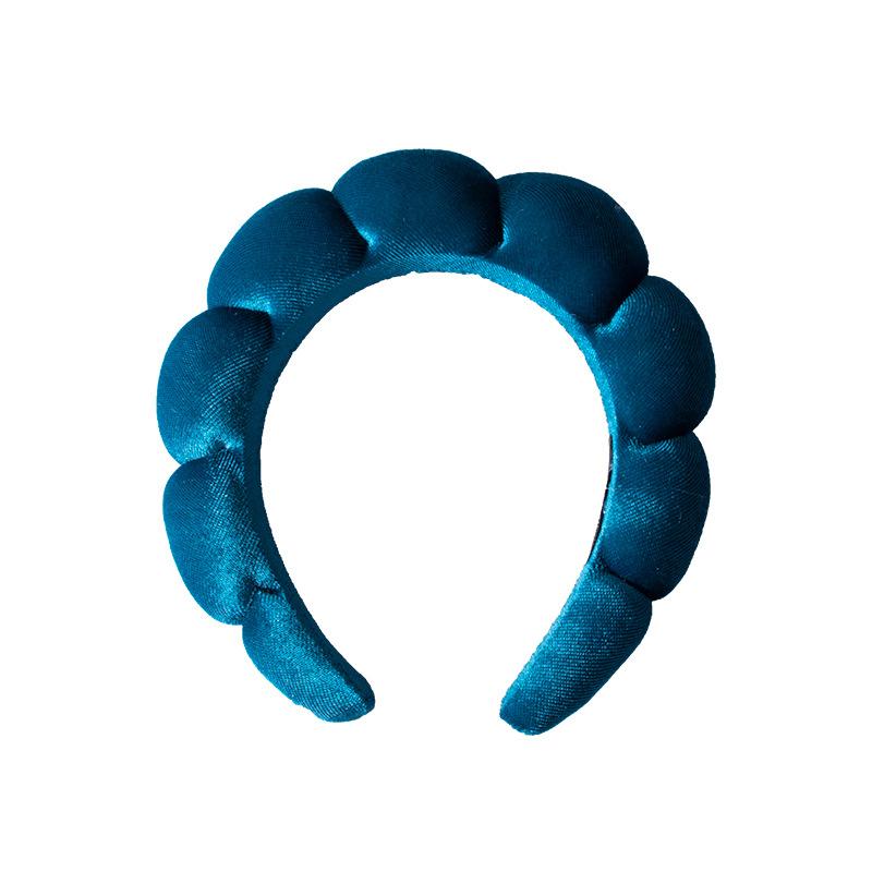 

Винтажный бархатный обруч для волос «Облако» для женщин, девушек, губчатая повязка на голову, набор браслетов для умывания, спа-аксессуары для ванной