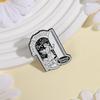 Leaving Reality Enamel Pins Custom Entering Fiction Reading Brooches Lapel Badges Clothes Punk Jewelry Gift for Friends