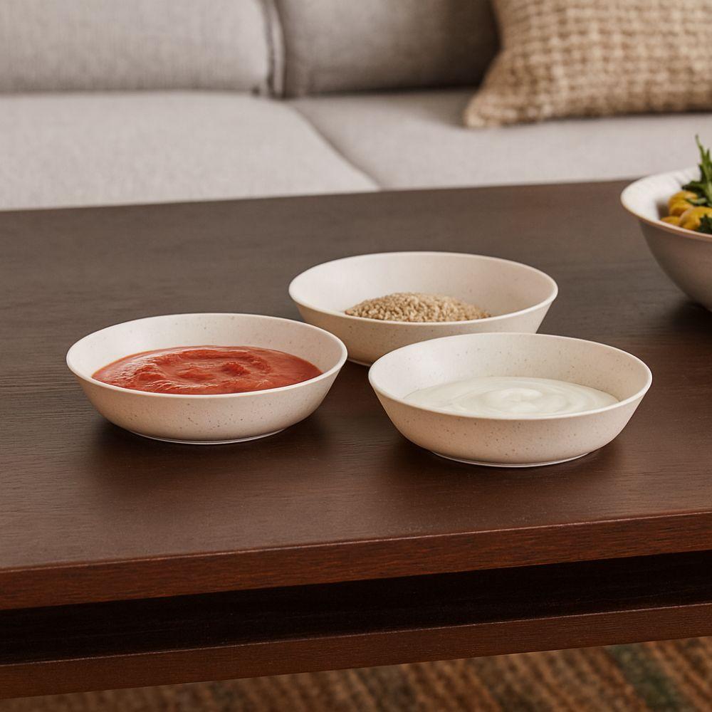 Biodegradable Disposable Sauce Bowls Round Thickening Food Containers Multifunctional Anti Fall Dipping Bowls BBQ Party