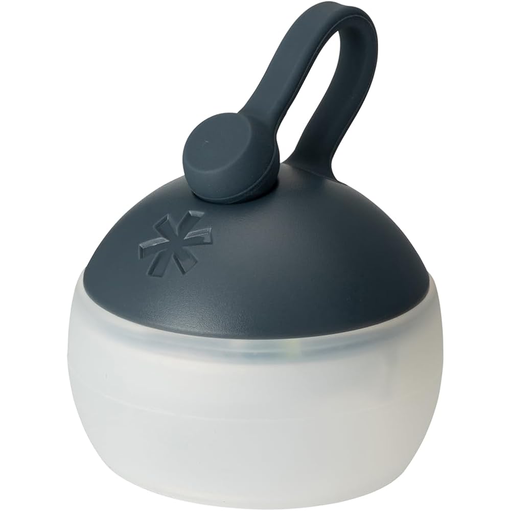 Snow Peak LED Lantern RB Tanebozuki USB-C Rechargeable 300 Lumens Navy Camping Outdoor Emergency Light