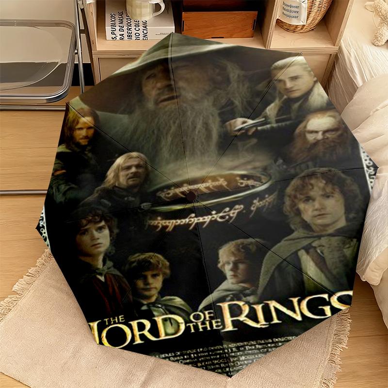 The Lord Of The Rings Automatic Umbrella - Suitable Travel Portable Umbrella Outdoor sun shading umbrella Gift Daily Essentials