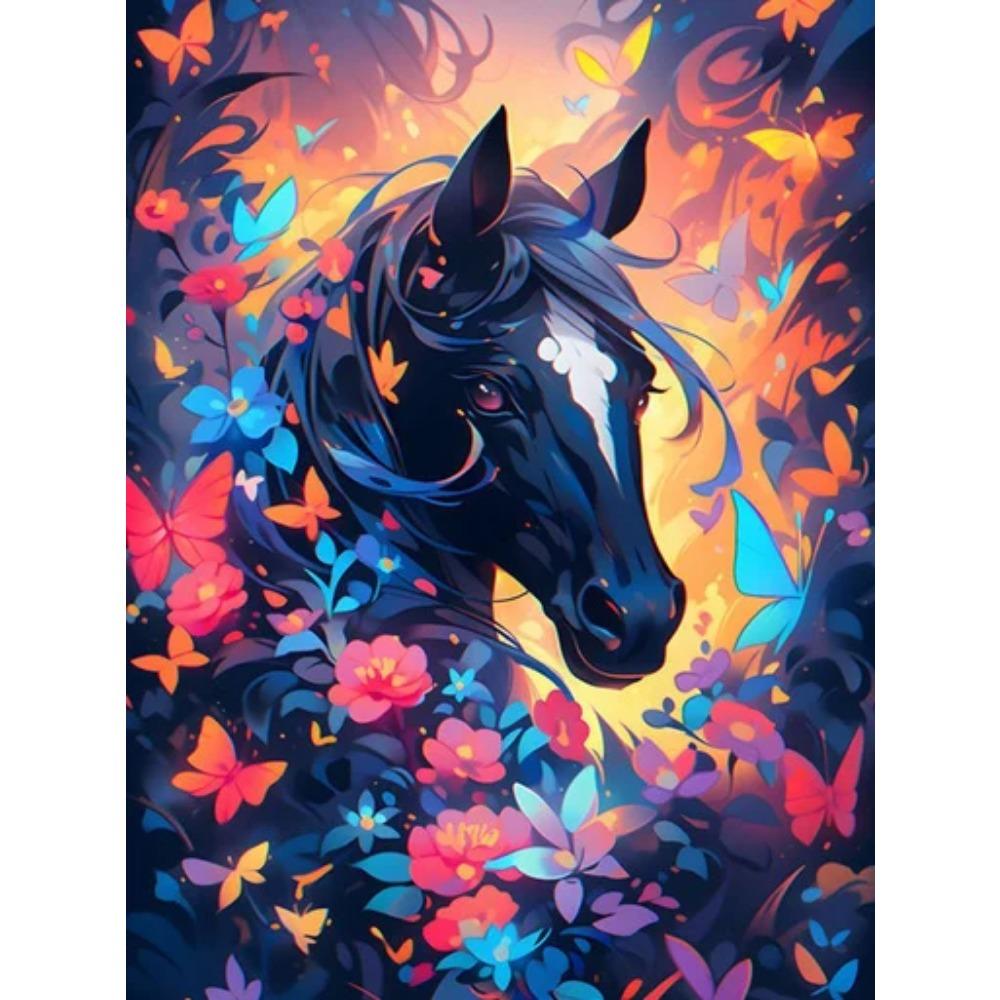 Diamant Peinture Plein Forage Mignon Père Noël Rond Diamant Peinture À La Main Chat Animal Bricolage Diamant Mosaïque Peinture Décoration De La Maison Cadeau De Noël