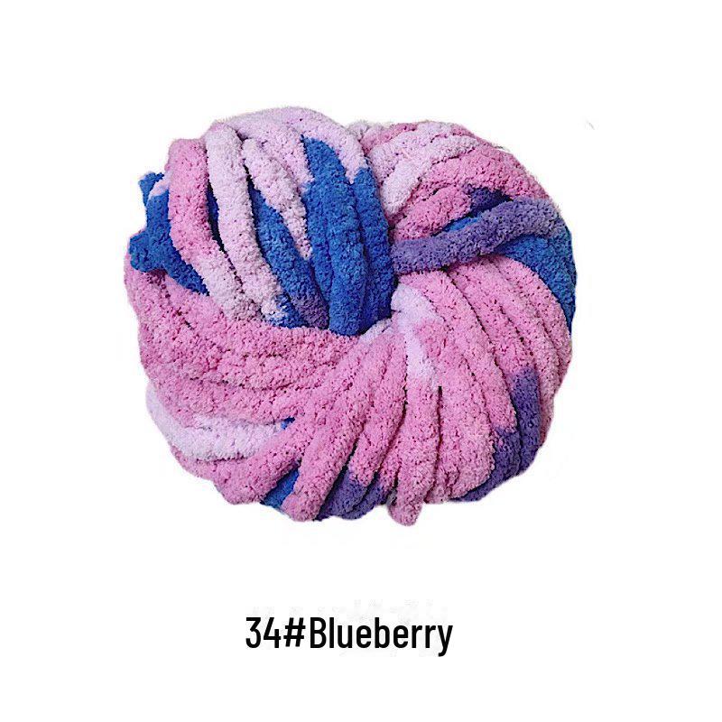 Isländische 2CM Extra Dicke Handgewebte Chenille Eisbar Decke