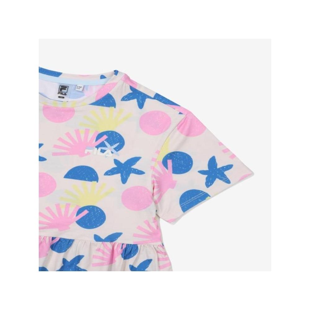 [fila Kids] Water Play Pattern Dress  Fk2opf2w02f Pye  q0zFk2opf2w02fPye