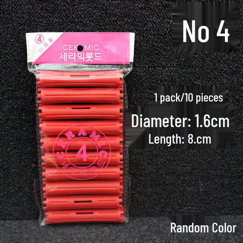 Thickened Curling Practice Rods: Pear Flower Hollow Cold Wave Rods for Textured Hairdressing