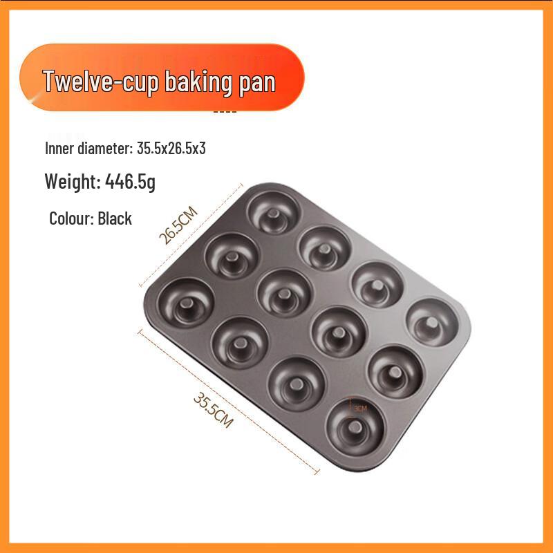 ZISIZ Donut Baking Mold Set