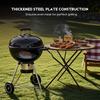 2-piece Set Charcoal Grill Basket Wood Chip Smoker Basket Fruitwood Charcoal Grill Basket Outdoor Bbq Smoker Box And Heater