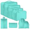 Seven-Piece Travel Storage Set: Wash Bag, Clothes, Underwear Organizer & Folding Sub-Pack