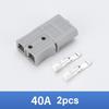 40A 600V Amp Plug Terminal Power Connector for Industrial Forklift Battery Heavy Duty Charging Adapter