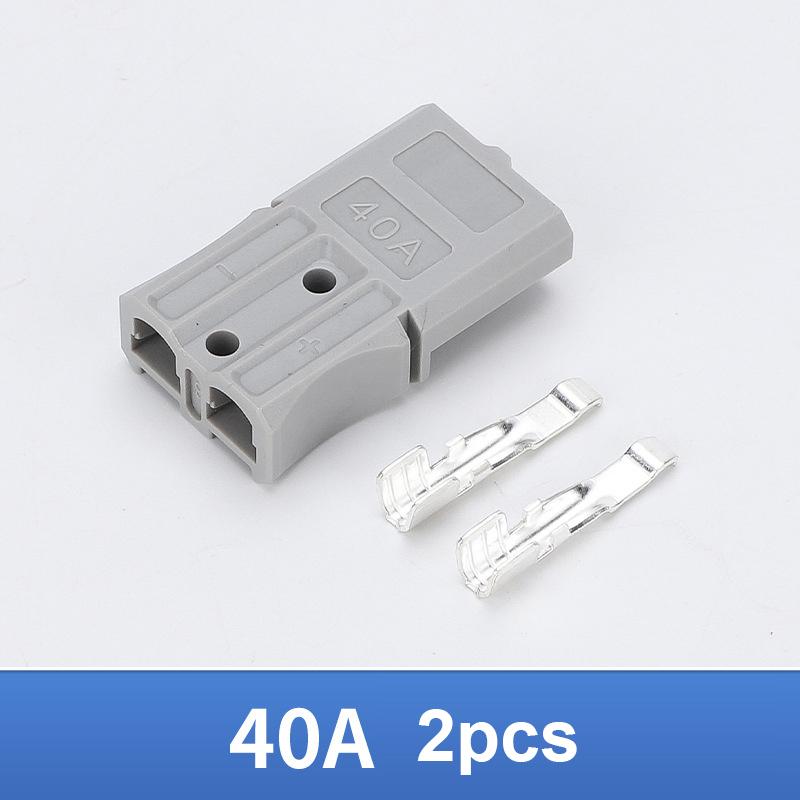40A 600V Amp Plug Terminal Power Connector for Industrial Forklift Battery Heavy Duty Charging Adapter
