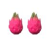 1/2/3Pcs Simulation Dragon Fruit Squeeze Toy Stress Relief Dragonfruit Squeeze Toy Decompression Fruit Shape Sensory Fidget Toy
