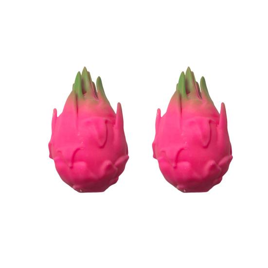 1/2/3Pcs Simulation Dragon Fruit Squeeze Toy Stress Relief Dragonfruit Squeeze Toy Decompression Fruit Shape Sensory Fidget Toy