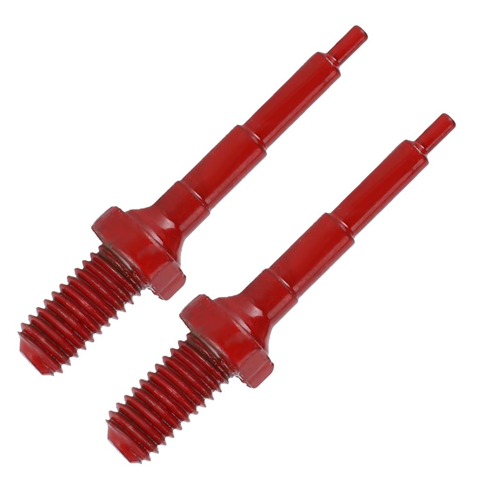 2Pcs Ear Tag Nail Tagger Needle Clamp Pin for Pig Cattle Sheep Marking ToolsRed Alloy Ear Tag Nail