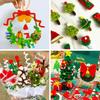 800 Pieces Christmas Pipe Cleaners Craft Pipe CleanersGlitter Chenille Stem Creative Arts Chenille Stems for DIY Craft Christmas