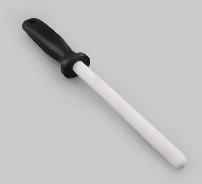 Knife Sharpener Ceramic Stick With ABS Handle Professional Kitchen Knife Sharpening Tool 6/8/10/12inch