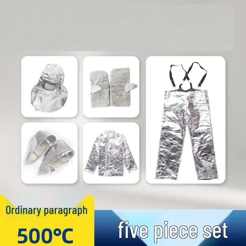 Brangdy 500°C Aluminum Fire Proximity Suit, 5-Piece