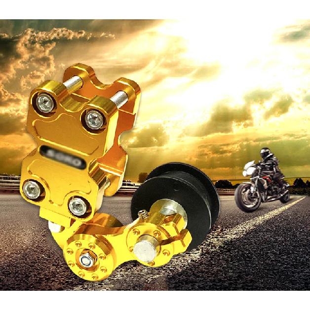 Motorcycle Universal Adjustment Accessories Adjuster Wheel Chain Tensioner Roller Tightener for Motorbike Motocross Chopper ATV
