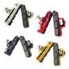 2 Pads Pair Brake Shoes Set Metal Road Bike Cycle