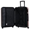 Set of 3 Wings Harrier Rose Gold Suitcases