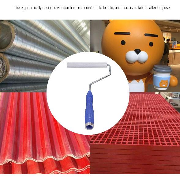 Aluminium Alloy Fiberglass Roller Laminating FRP Hand Pasting Tools