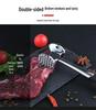 Double-sided Zinc Alloy Meat Tenderizer Hammer - Kitchen Tool for Breaking Tendon and Loosening Meat