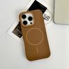 Applicable To Apple iPhone17promax Mobile Phone Case, Thin Ring Soft Sand 17Air Magnetic Suction 16Pro Anti-drop Protective Case