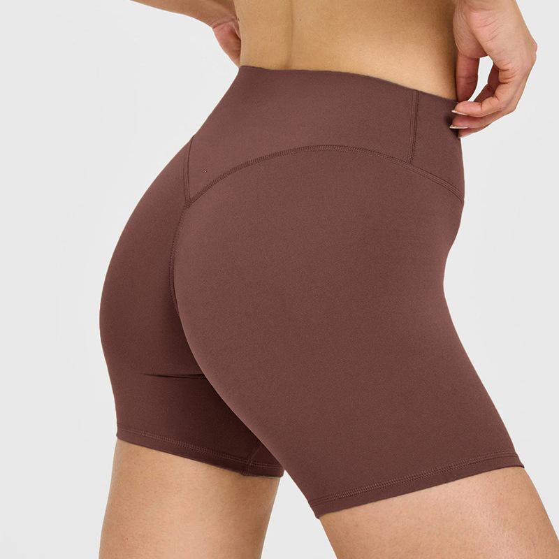 European & Asian Peach Hip Yoga Sports Shorts: High Waist, Slimming, Outdoor Cycling