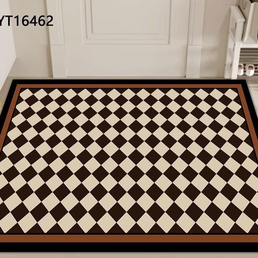 Household Floor Mat, Entrance Door, Entrance Door, Antique Carpet, Dirt-Resistant And Easy To Take Care Of, Non-Slip Wear-Resistant, Advanced Door Mat