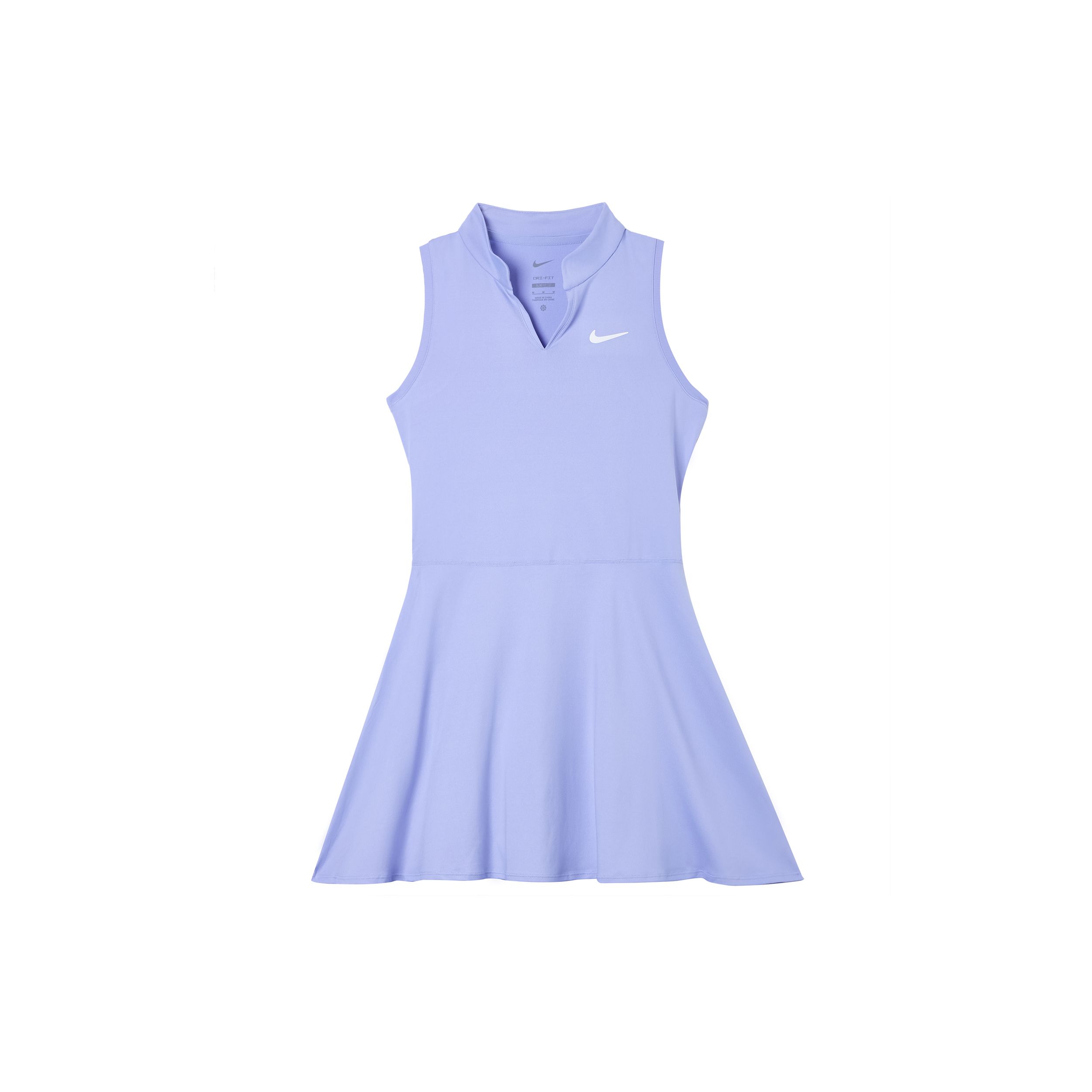 Nike Solid Color Logo Print Tennis Sports Quick-Dry Breathable Sleeveless Dress Women Dresses Blue DD8731-569 XL
