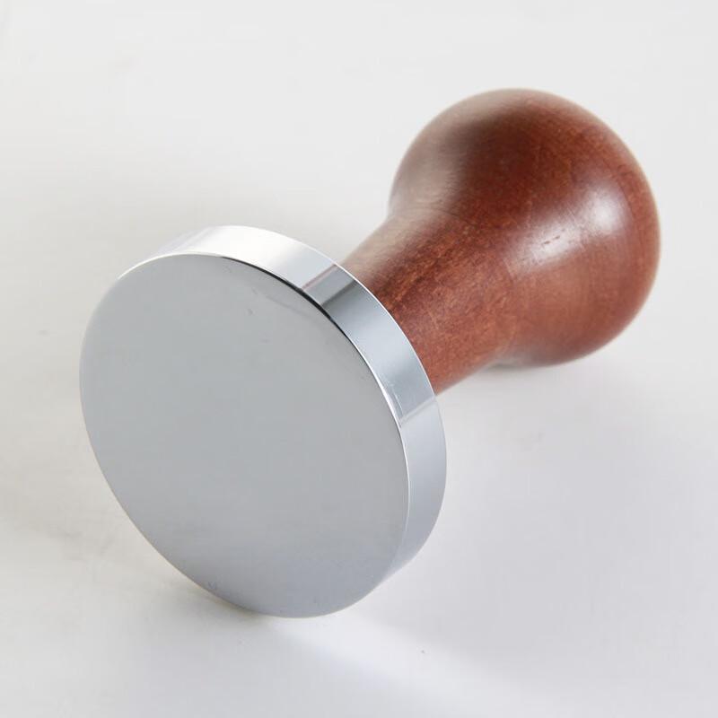 Stainless Steel Coffee Tamper with Wooden Handle