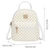 Fashion Women Backpack Small School Bags Mini Crossbody Handbag Schoolbag Daily Shopping Back Pack With Zipper Sac A Dos Mochila