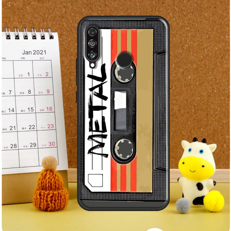 Retro Cassette Tape For Huawei Nova 12i 12s 7i 8i 11i 11 9 10 SE Y60 Y61 Y70 Y72 Y73 Y90 Y91 P30 P40 Lite Case