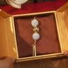 Autumn And Winter Sweater Chain Necklace High-End Pendant Women'S Simple Lucky Ball Versatile Clothing Pendant Accessories