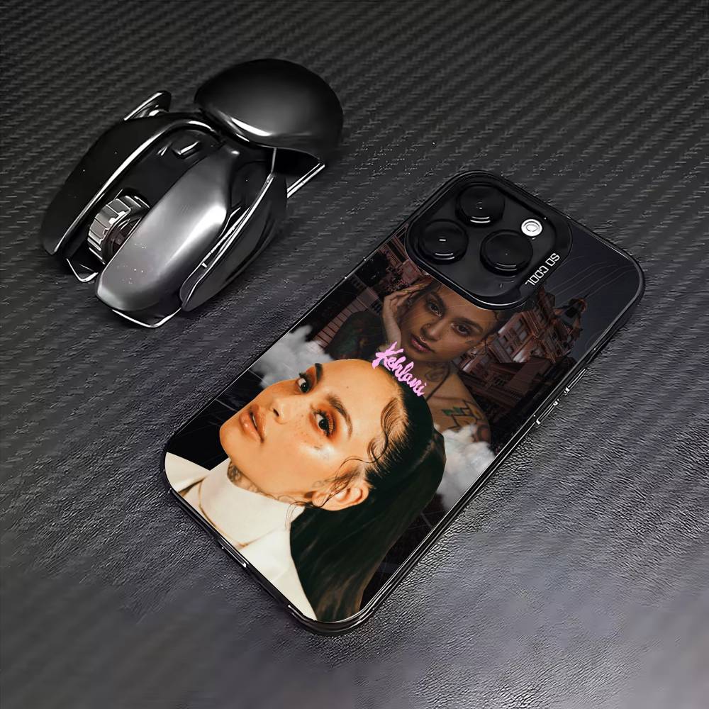 

K-kehlani Singer Phone Case For iPhone 17,16,15,14,13,12,11 Plus,Pro Max,Colored Silver Phone Case iPhone16se4