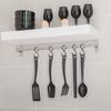 5PCS S-Shaped Hook with Safety Buckle Black Silver Metal Hook for Outdoor Flower Baskets Kitchen Utensil Bedroom Clothes Storage