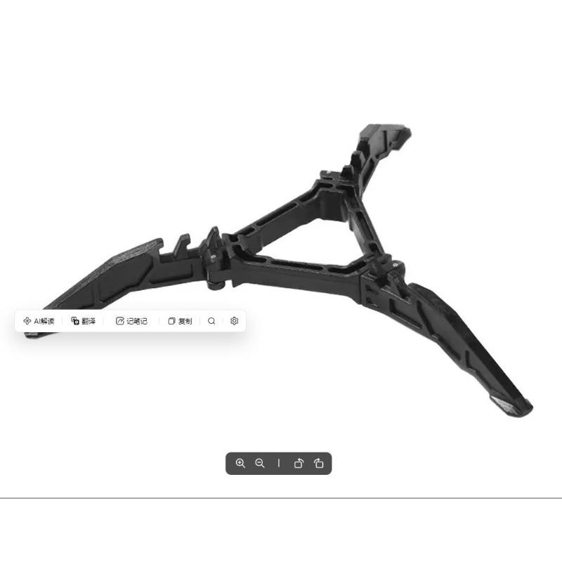 Nylon Gas Canister Stand Foldable Outdoor Gas Tank Bracket Camping Stove Bottle Stand Universal Tripod Folding Canister Stand