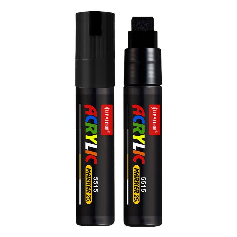 15 Farben Größere Kapazität Acryl-Marker Stifte, Ultra-breiter Kopf 15MM/8MM Graffiti, Malerei, Zeichnen, Werbeplakate Kunstbedarf